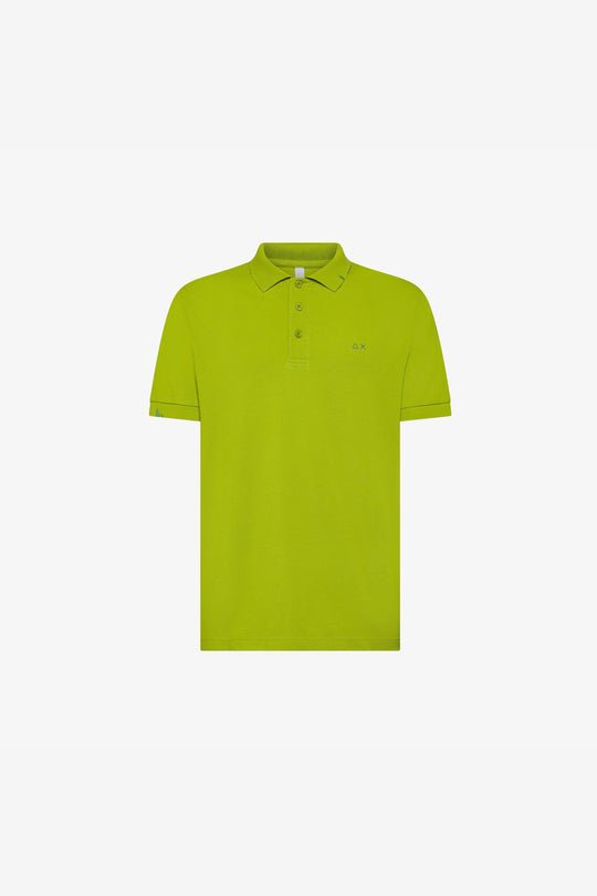 Sun 68 Polo Vintage Verde Uomo