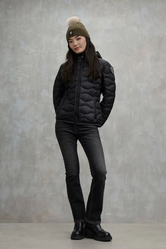 Blauer Piumino Cappuccio Ondina Donna