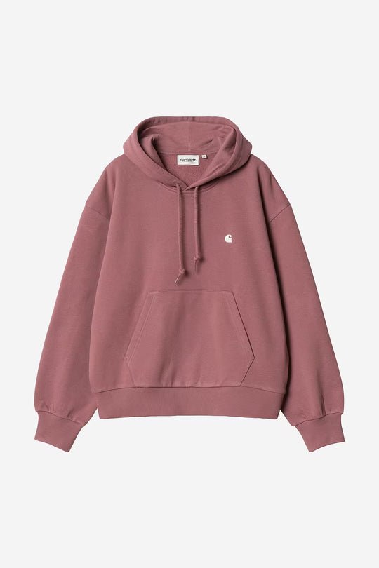 Carhartt Wip Felpa Hodded Casey Rosa Donna